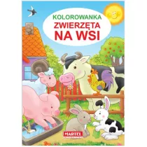 Kolorowanka Zwierzta na wsi
