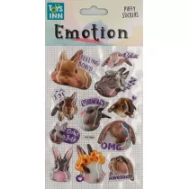 Stnux Naklejki emotions - Kr�liki