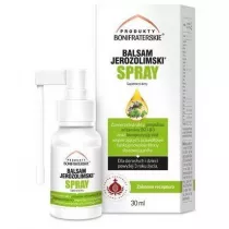 Produkty Bonifraterskie Balsam Jerozolimski w sprayu Suplement diety 30 ml