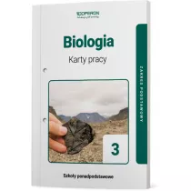 Biologia 3. Karty pracy. Zakres podstawowy. Szkoy ponadpodstawowe