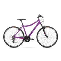 Romet Rower crossowy ORKAN D 2024 fioletowo-rowy 19 L