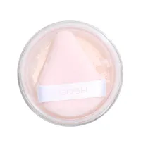 Gosh _Set Anti-Shine puder sypki utrwalajcy Bake'n Soft Pink 001 15 g