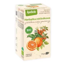 Apotheke Herbatka rokitnikowa z mi�t� i pomara�cz� 20 x 1.8 g Bio