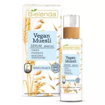 Bielenda Vegan Muesli Moisturizing Serum serum nawilajce do cery suchej, odwodnionej i wraliwej na dzie i na noc 30 ml