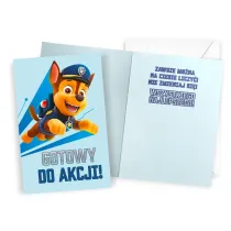 Kukartka Karnet Urodziny Psi Patrol ch�opiec