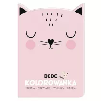 Kolorowanka kocia Bebe