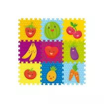 Puzzle piankowe Owoce 9 elementw Artyk