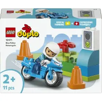 LEGO DUPLO Niebieski motocykl policyjny 10471