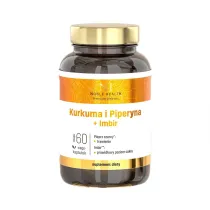 Noble Health Kurkuma i Piperyna + Imbir suplement diety 60 kaps.