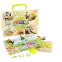 Piasek do formowania w skrzynce Sensory Dinozaury Nice Group