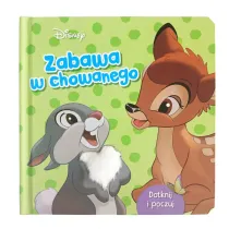 Zabawa w chowanego. Ksi��eczka sensoryczna. Disney Bambi