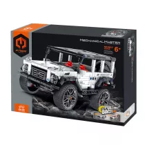 Klocki  pojazd Off Road bia�y 434 elementy