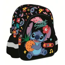 Plecak przedszkolny 11" D1 Stitch Black Aloha