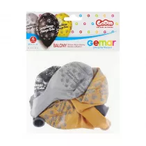 Gemar Balony Premium Szcz�liwego Nowego Roku 30cm