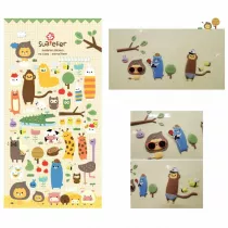 Daily Naklejki ozdobne wypuke Zwierzta