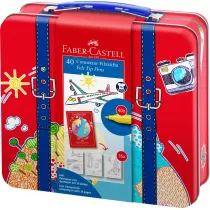 Faber-Castell Flamastry Connector walizka 40 szt.
