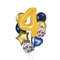 Mk Trade Zestaw balon�w cyfra 4 40-60 cm