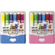 Hasta Flamastry z piecztkami Fun&Joy 12 szt.