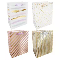 incood. Torba prezentowa pastelowo-z�ota 18 x 23 cm