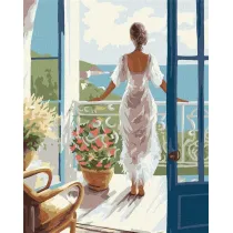 Ideyka Malowanie po numerach - �wit nad morzem 40x50cm