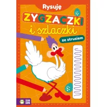 Rysuj� zygzaczki i szlaczki ze strusiem