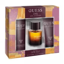 Guess Zestaw Woda toaletowa 1981 Los Angeles + el pod prysznic + Dezodorant 100 ml + 200 ml + 226 ml