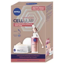 Nivea _SET Expert Lift Cellular krem przeciwzmarszczkowy do twarzy na dzie SPF30  + strefowe serum do twarzy 2 szt.