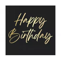 Procos Serwetki papierowe Happy Birthday 33x33cm