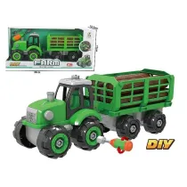 Traktor z przyczep� do skr�cania ze �rubokr�tem Adar