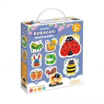 Puzzle 32 el. Robaczki czworaczki Bright Junior Media