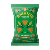 Amaizin Chipsy kukurydziane solone bezglutenowe 150 g Bio
