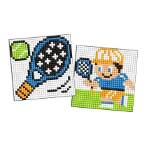 Diamentowa mozaika naklejka Kids - Sport Tenis Ideyka