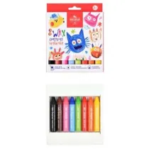 Koh-I-Noor Kredki woskowe alwarelowe 8 kolor�w