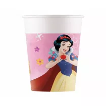 Procos Kubeczki papierowe Princess Live Your Story 200 ml 8 szt.