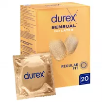 Durex Sensual prezerwatywy nielateksowe 20 szt.
