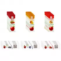 Porcja Dobra Przekski owocowe mix smakw zgrzewka 30 x 16 g