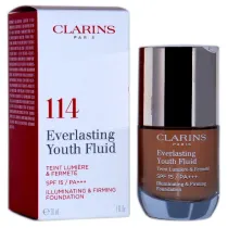 Clarins Podkad do twarzy Everlasting youth fluid 114 Cappuccino 30 ml