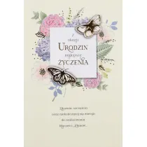 Karnet okoliczno�ciowy B6 z kopert� Urodziny Kobieta PAN DRAGON HM 200-2906