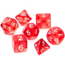 Komplet koci RPG. Krysztaowe czerwone Rebel