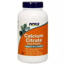 Now Foods Calcium Citrate - Cytrynian Wapnia Suplement diety 227 g
