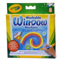 Crayola Flamastry do rysowania po szkle 58-8165 8 szt.