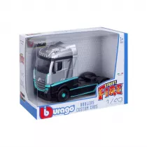 Bburago model mercedes actros gigaspace silver black 1:43