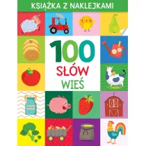 100 s��w. Wie�. Ksi��ka z naklejkami