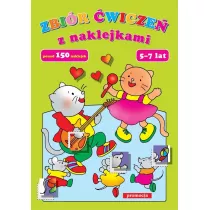 Zbi�r �wicze� z naklejkami 5-7 lat