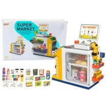 Kasa supermarketu ze skanerem �wiat�o i d�wi�k LeanToys
