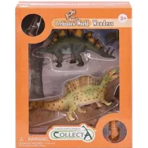 Dinozaury Spinozaur i Stegozaur