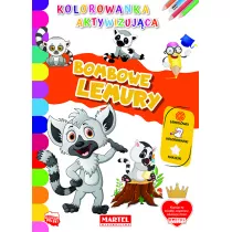 Bombowe lemury. Kolorowanka aktywizujca