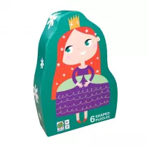 Puzzle dla dzieci 6 el. w ozdobnym pude�ku Ksi�niczka Barbo Toys
