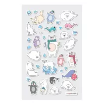 Kolorowe Baloniki Mini naklejki Itsy bitsy Arktyka