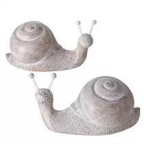 Boltze Figurki ozdobne Snails Samanda 2 szt.